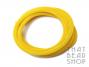 Bright Yellow 3mm Velvet Rubber Tubing